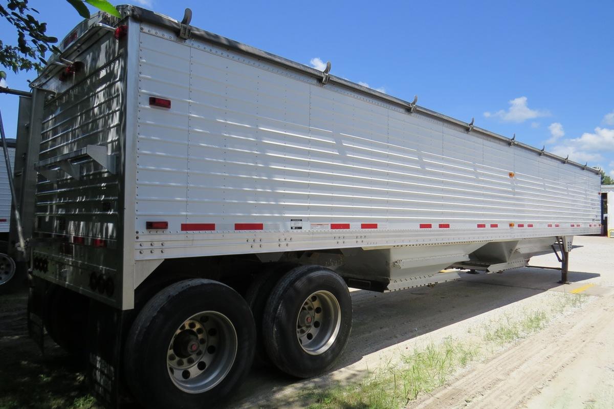 2014 Timpte "Super Hopper" Tandem Axle 42' All Aluminum Grain Trailer, VIN# 1TDH42225EB142356, 65,00