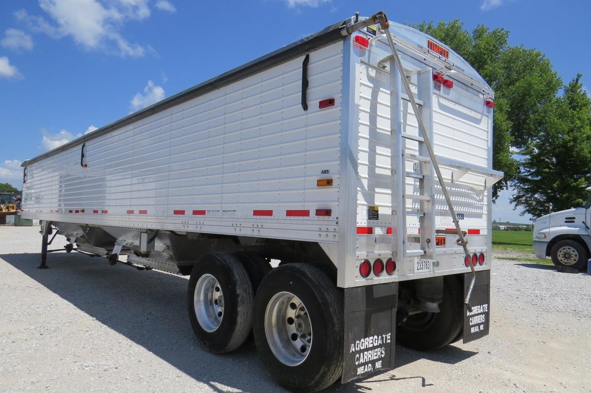 2014 Timpte "Super Hopper" Tandem Axle 42' All Aluminum Grain Trailer, VIN# 1TDH42225EB140610, 65,00