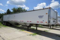 2011 Timpte "Super Hopper" Tandem Axle 42' All Aluminum Grain Trailer, VIN# 1TDH42220BB129977, 65,00