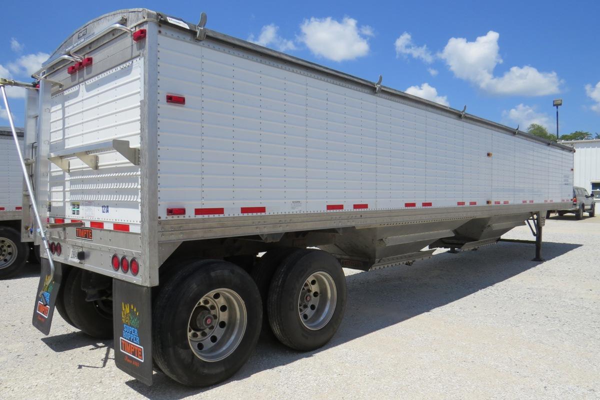 2010 Timpte "Super Hopper" Tandem Axle 42' All Aluminum Grain Trailer, VIN# 1TDH4222XAB123148, 65,00