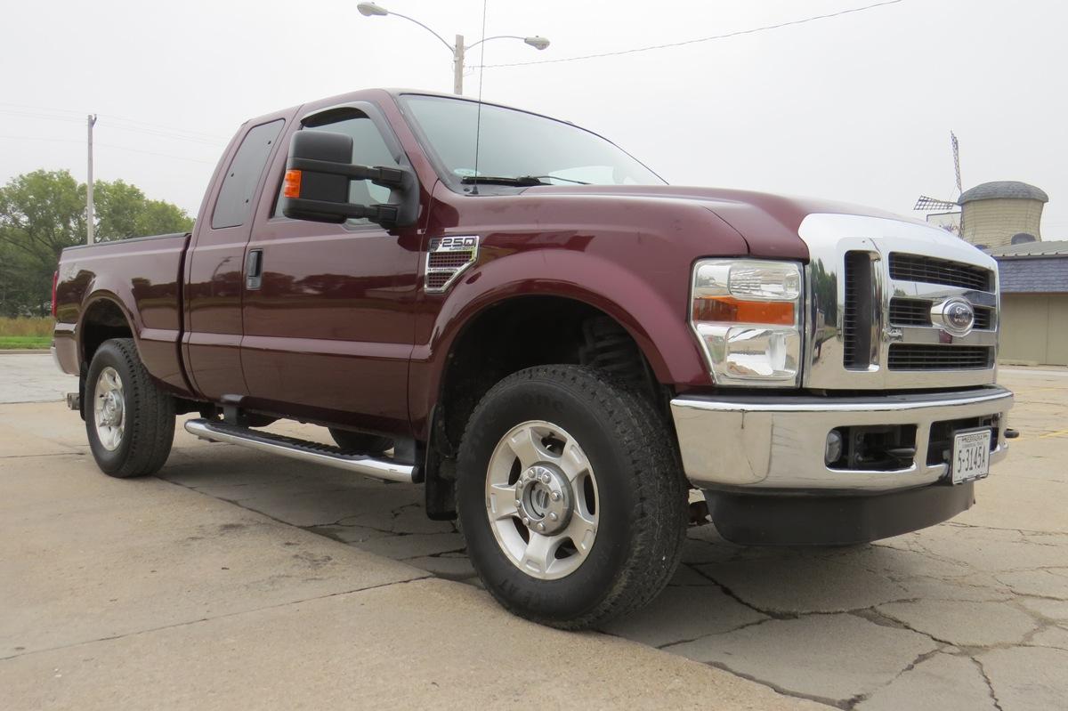 2010 Ford Model F-250 XLT Extended Cab Diesel 4x4 Pickup, VIN# 1FTSX2BR6AEB14505, 6.4 Liter Power St