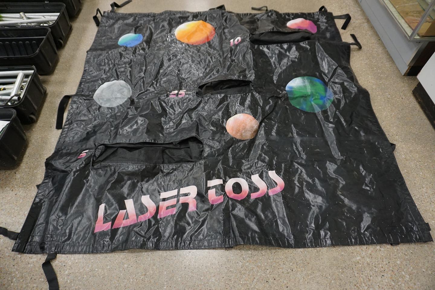 Lazer Toss Game with Carrying Case.