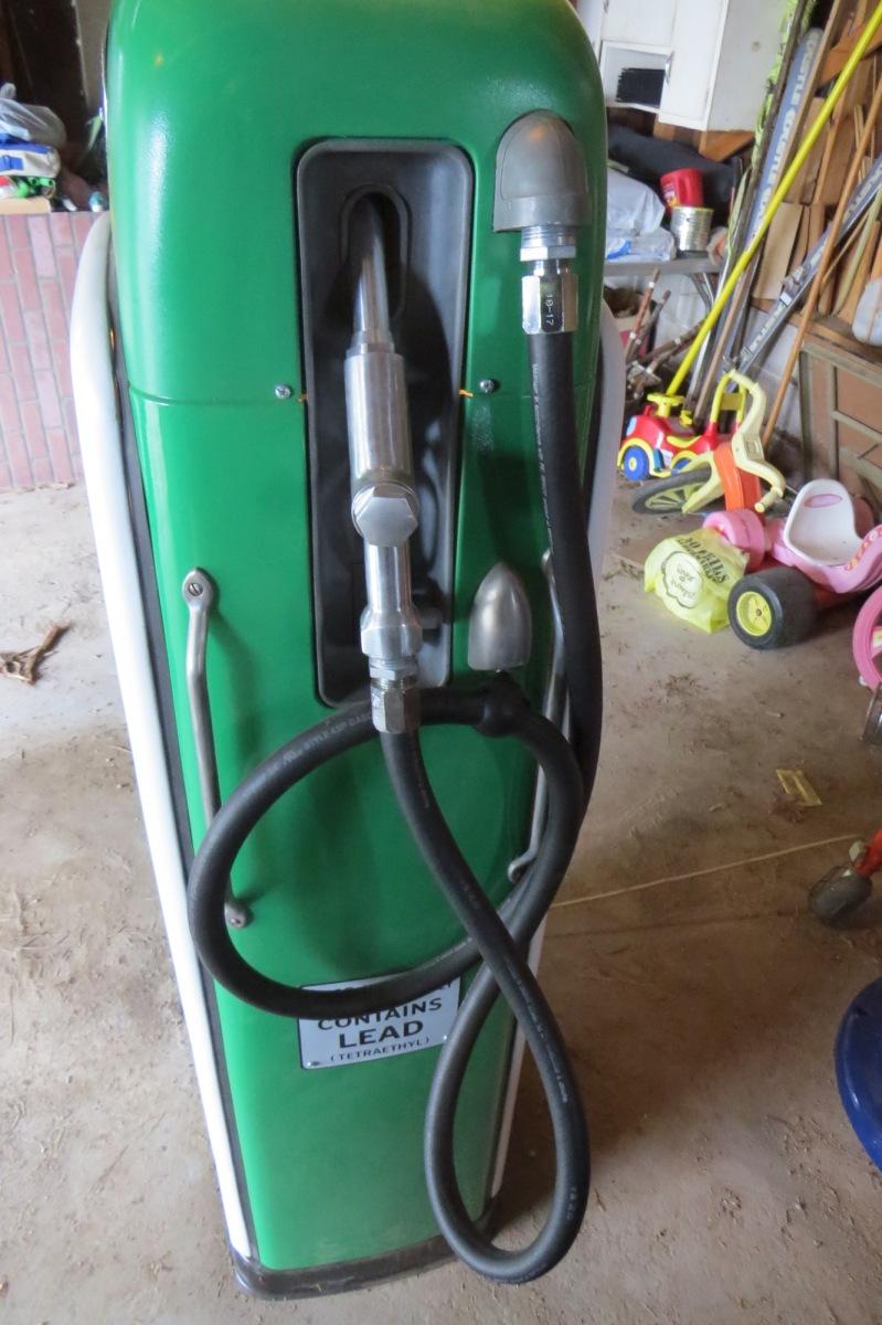 Martin & Schwartz, Inc Model 80 Antique Gas Pump, SN# 73359, Series 4B, Sinclair Markings,