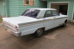 1963 Ford Fairlane 500 4-Door Sedan, VIN# 3K42L157843, 260 V-8 Gas Engine,