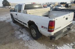 2001 Chevy Silverado Extended Cab Pickup, VIN 2GCEK19T411313285, 5.3 Liter Engine, Automatic Transmi