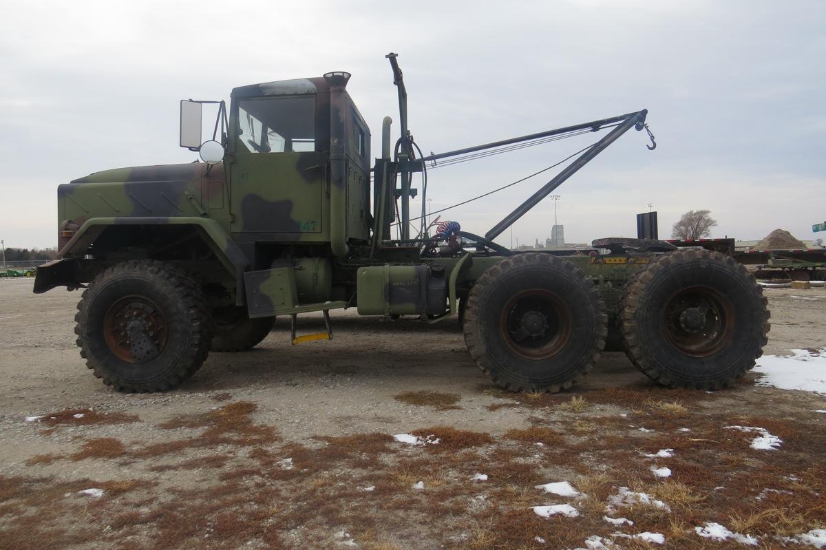 1992 Model M931A2 5-Ton 6x6 Conventional Day Cab Truck Tractor, National Stock Number-2320-01-230-03