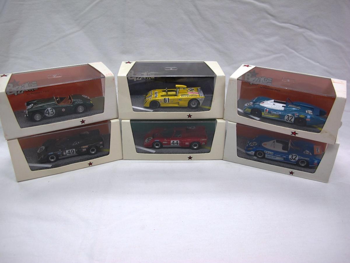 (6) Bizarre 1:43 Scale Models in Boxes, Chevron, MG, Lola, Matra, Made in C