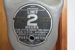 Magee-Hale Park-O-Meter Parking Meter on Stand (Nickle & Dime).