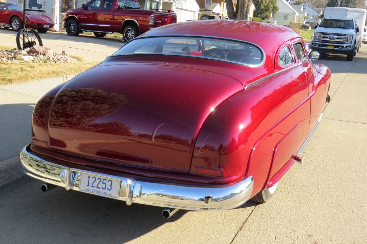 1950 Mercury 2-Door Custom Coupe, VIN# 50SL55913M, Chevrolet Small Block V-