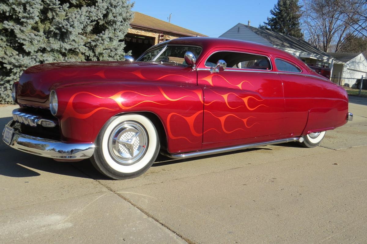 1950 Mercury 2-Door Custom Coupe, VIN# 50SL55913M, Chevrolet Small Block V-