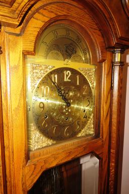 Howard Miller Grandfather Clock, Key & Winding Tool, SN# 456785, Excellent