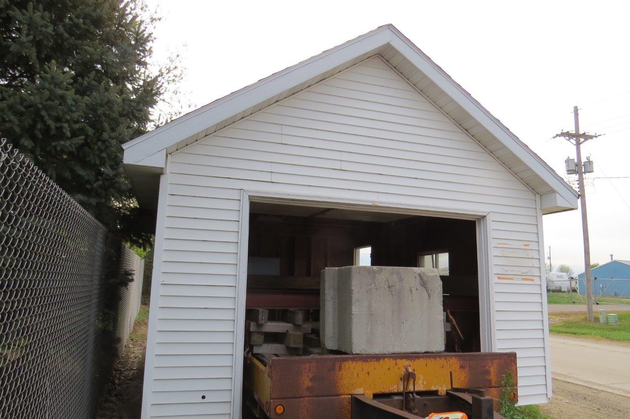 14'x22' Wood Garage, 9'x7' Overhead Door, 6'8"x30 Walk-In Door, Permanent Vinyl Siding, Newer Roof,