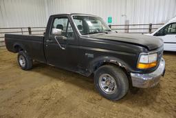 1993 Ford F-150 XL Pickup, VIN# 1FTEF`5N2PNB03545, 222,249 Miles, AM/FM, Auto Transmission, Cloth