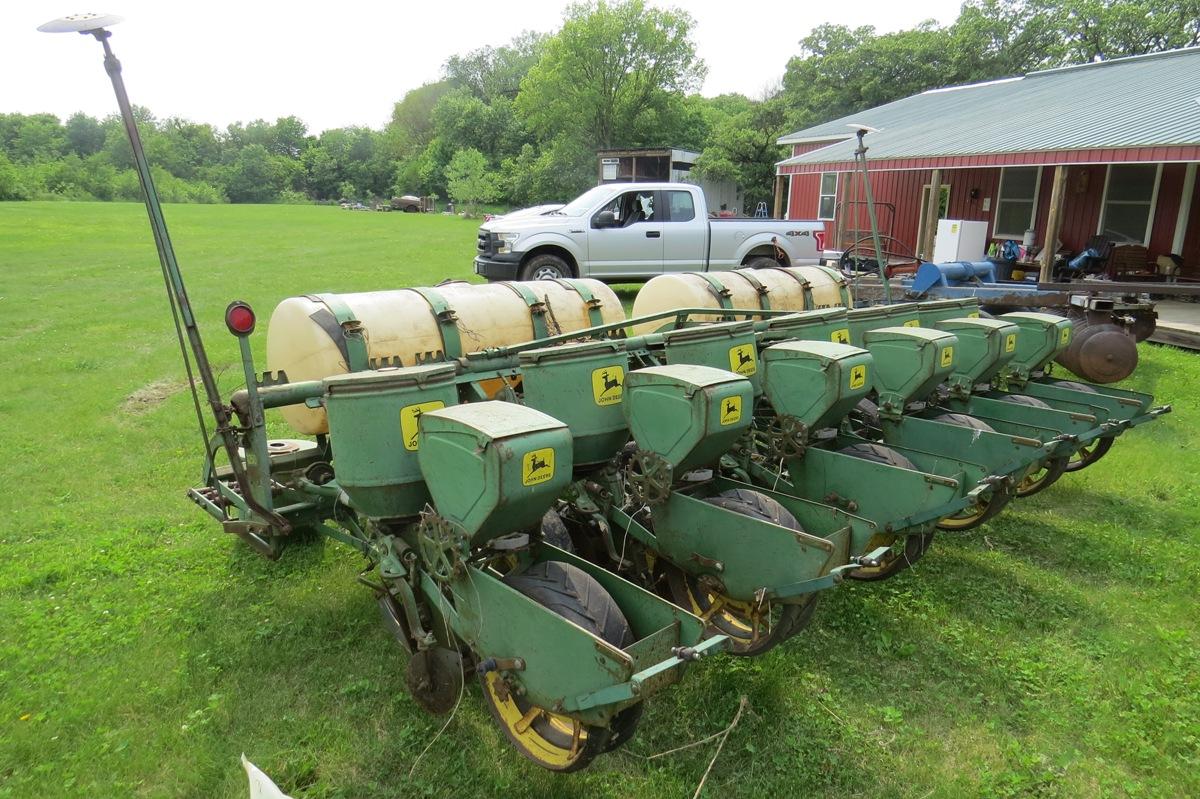 John Deere Model 1250 6-Row Planter, SN# 0135220, Liquid Fertilizer Tanks, Insecticide Boxes, Rear R