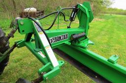 Frontier Model RB2309 HD 3-Point Blade, SN# XFRB23X100550, 9’ Width, Hydraulic Tilt (Like New).