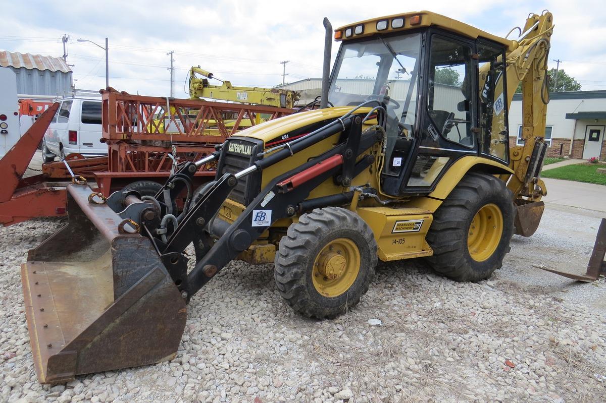 1999 Caterpillar Model 416C Turbo Diesel MFWD Tractor Loader Backhoe, SN#IWR08773, Cat Diesel Eng., 