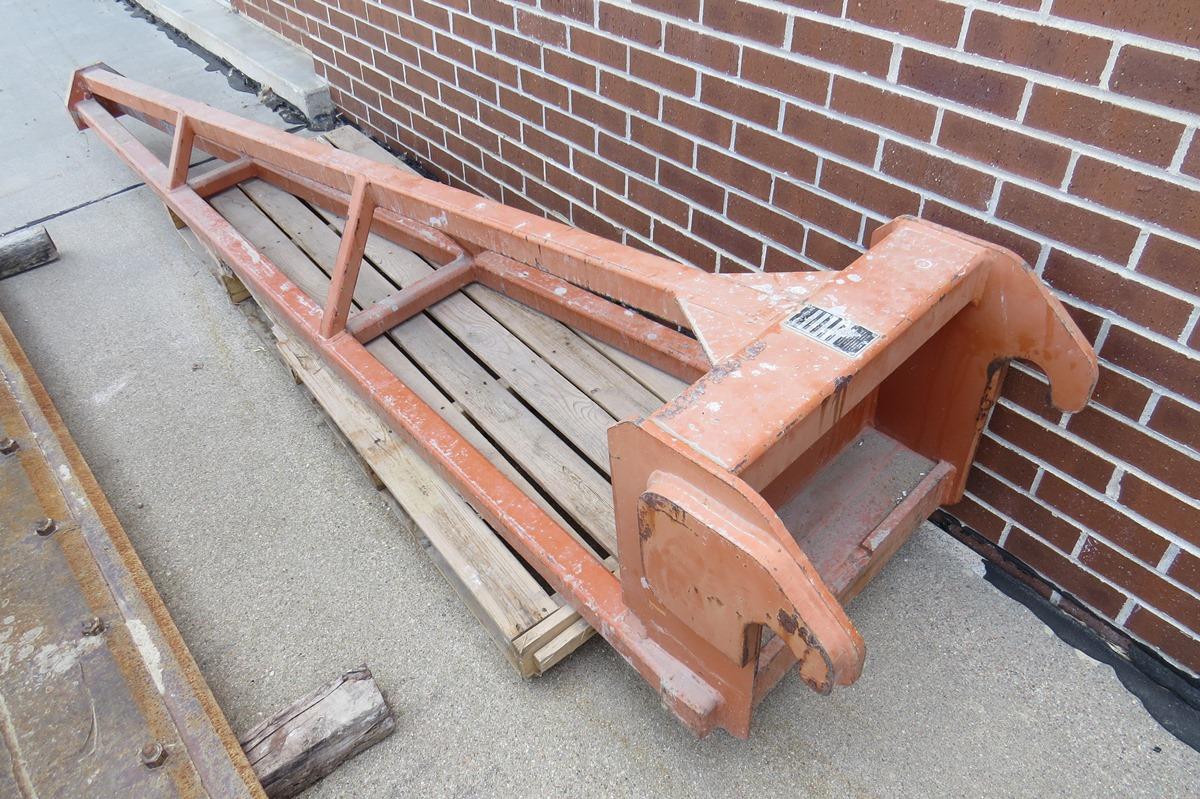 Lull Model 21B10 HD Boom Attachment for RT Forklifts, 2,000LB Capacity, 10’ Length, SN#97-418.