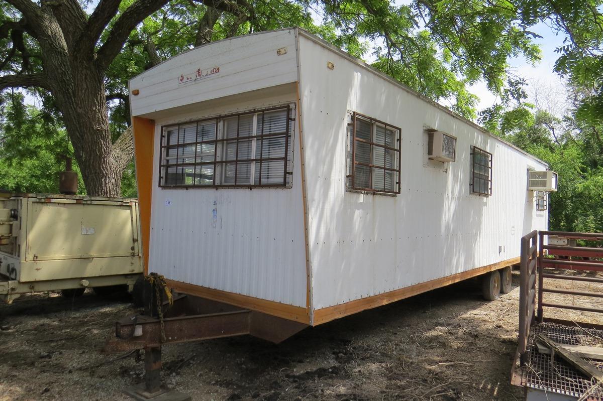 1989 TSI 8’X20’ Single Axle Portable Jobsite Office Trailer, VIN#894781, AC & Heat, Elec. Hookups, (