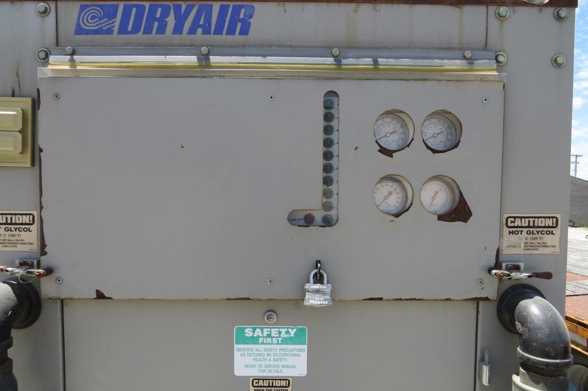 Dry Air Model 2000-1200-BE Port. Industrial LP Gas Fired Building Furnace/Heater on Trailer,