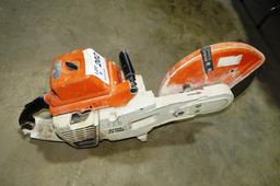 Stihl Model TS760 Portable Concrete Saw.