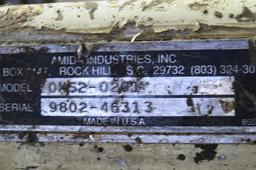 Amida Model OMWB0102 Work Bridge, SN# 9709-43615, 15' Span, Amida OMS2-201 Vibratory Concrete Screed