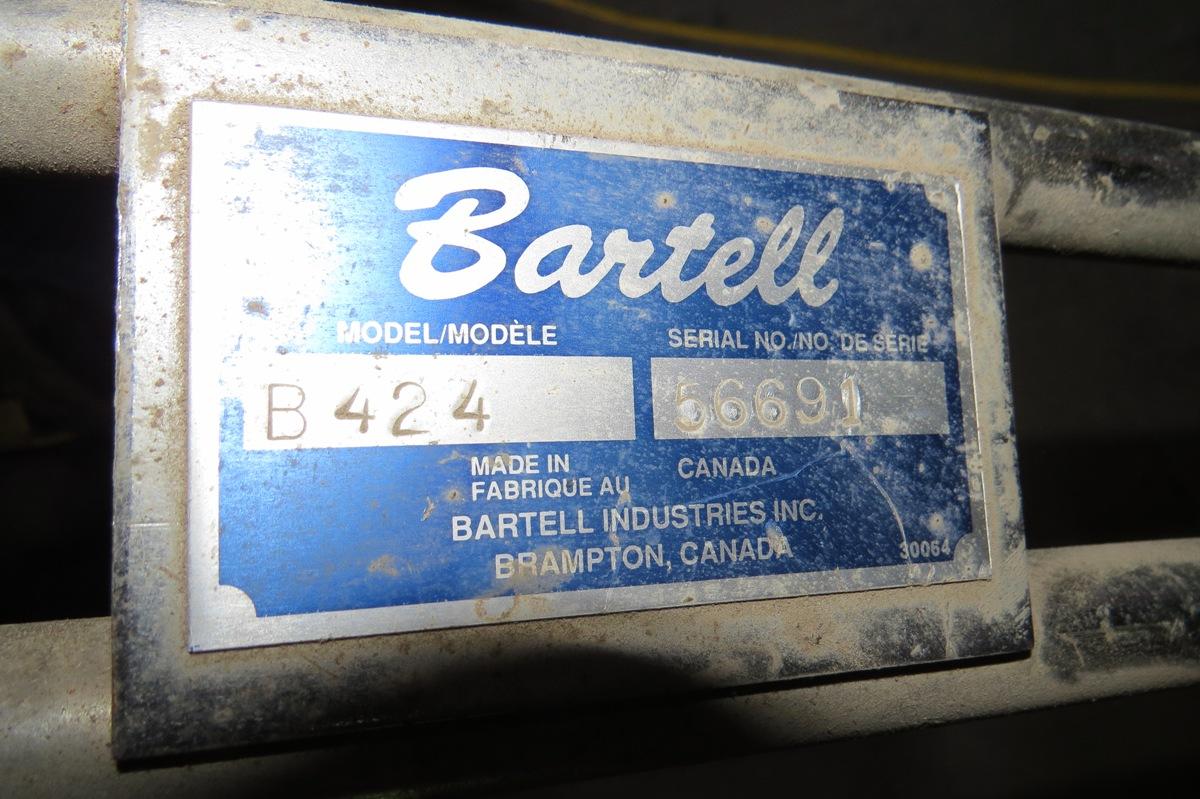 Bartell Model B424 Commercial Walk-Behind Gas Powered Power Trowel, SN# 46691, Honda 4HP Gas Engine,