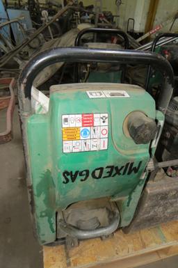 Wacker Model BS600 Commercial Walk-Behind Jumping Jack Dirt Compactor, Wacker Gas Engine.