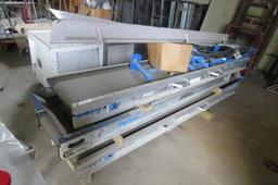 Patz Model Miniveyor Heavy Duty Aluminum 3-Section Conveyor, (3) Independent Controls, 50' Cord.