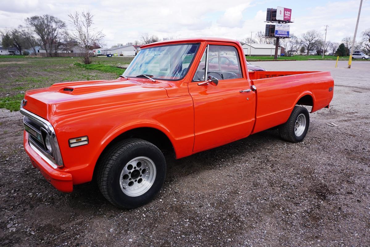 1970 Chevrolet Model C-10 Pickup, VIN# CE140S153339, 350 V-8 Gas Engine, GM