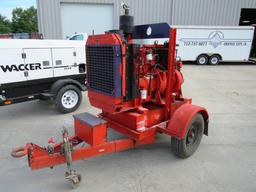 Godwin Model CD150 Dri Prime Portable Trash Pump, SN# 0334991/10, Perkins 4-Cylinder Diesel Engine w