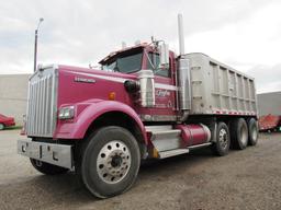 2005 Kenworth Model W900L Triple Axle Conventional Dump Truck