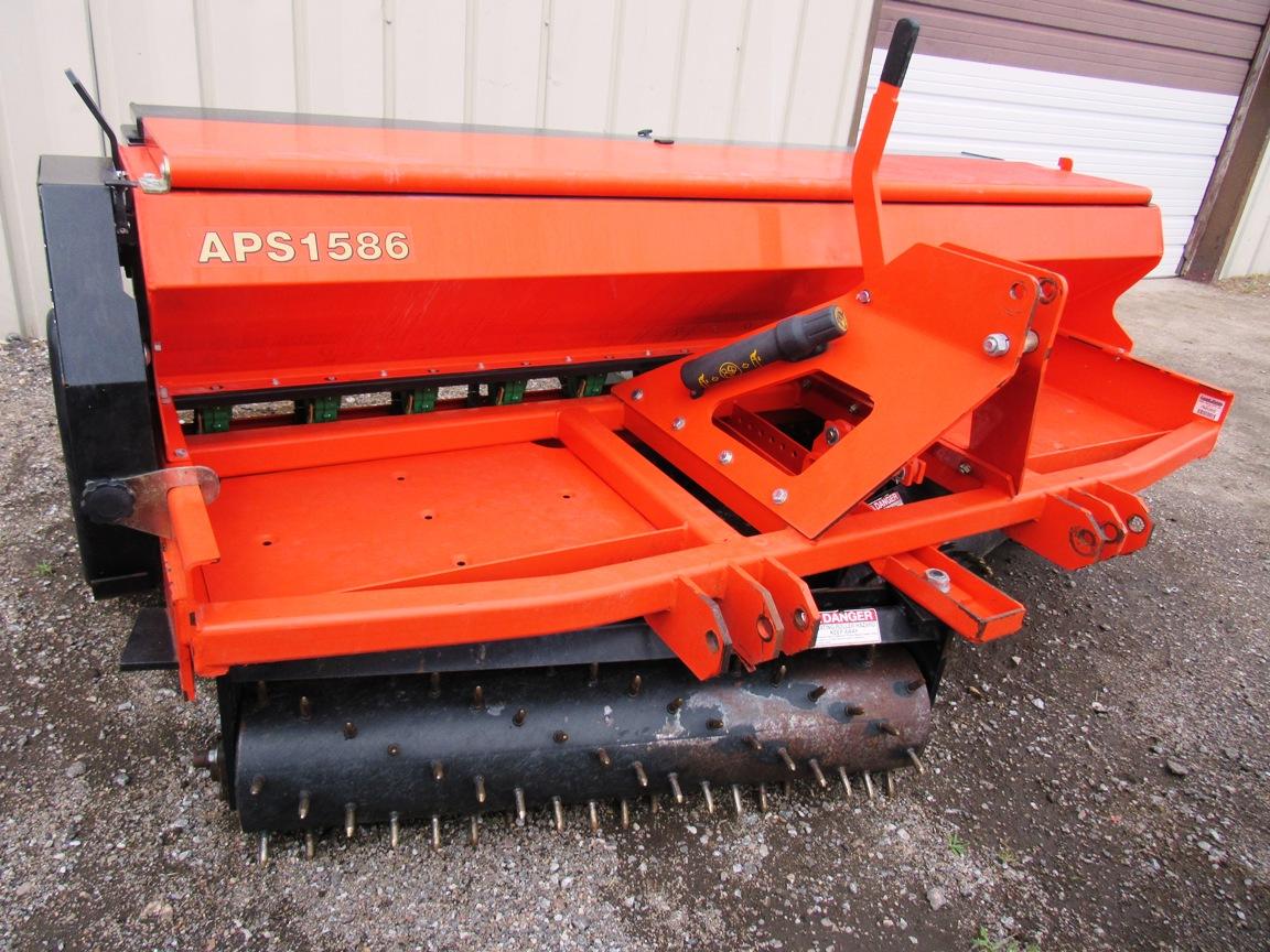 Land Pride Model APS 1586 3-Point Drill, 13-Shoe, SN #786265, Soil Conditioner Front, 86” Width, Lar