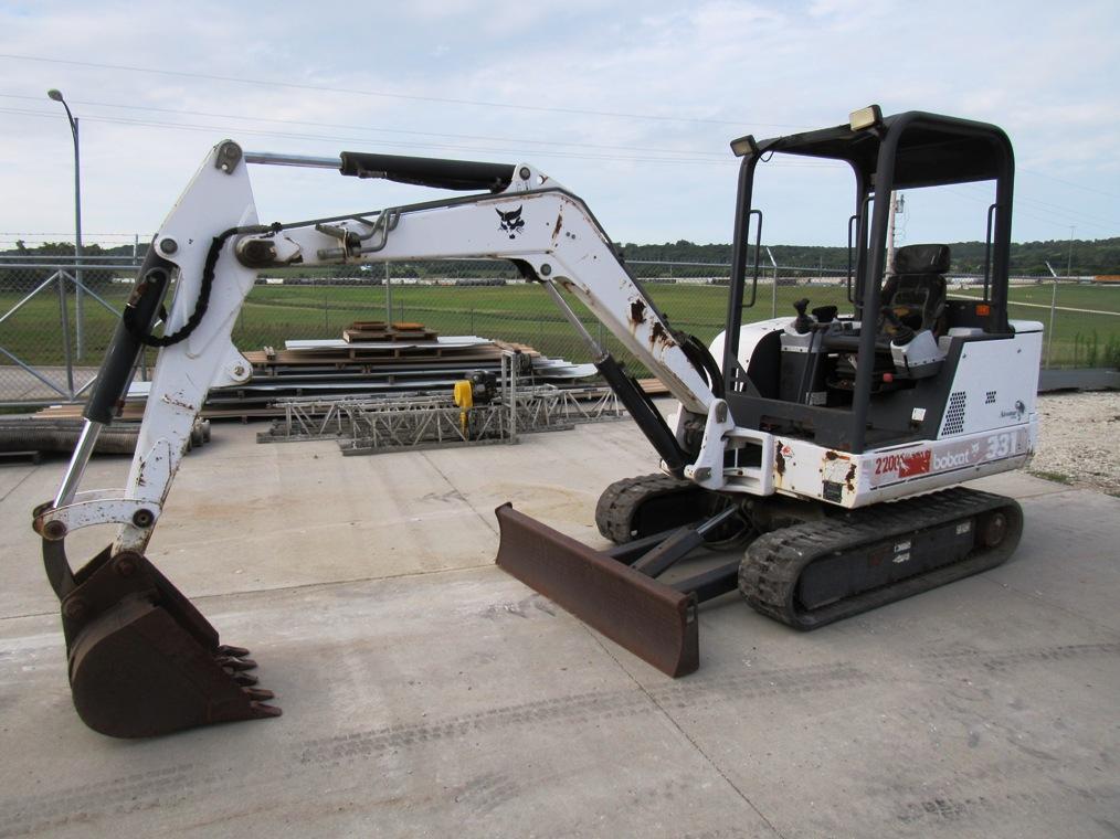 1999 Melroe Ingersoll Rand Bobcat Model 331 Mini Excavator, SN# 512917594, Kubota 4-Cylinder Diesel