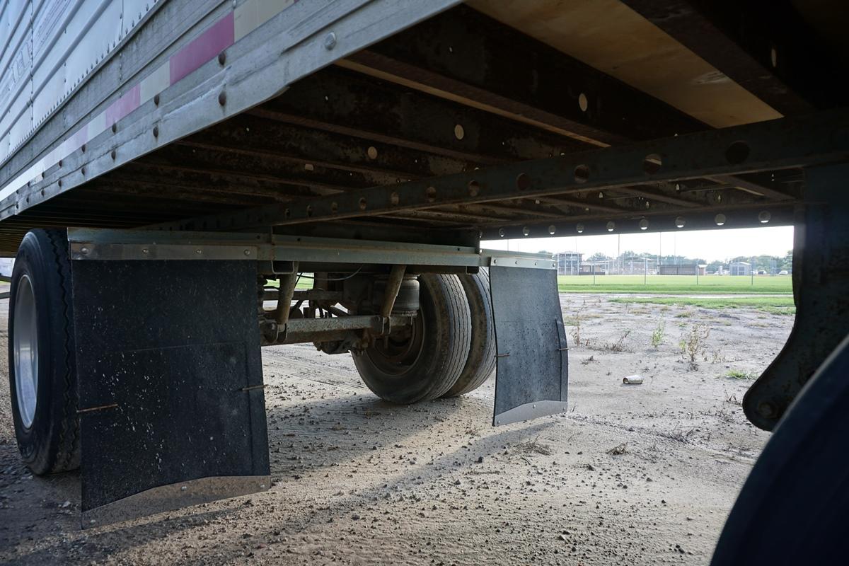 1988 Utility 48' Tandem Spread Axle Aluminum Jobsite Storage Trailer, VIN# 1UYVS2482JU029233, Cargo