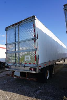 1996 Utility Model VS2R Tandem Axle Aluminum Van Trailer, VIN# 1UYVS2482TU786703, Air Ride Suspensio