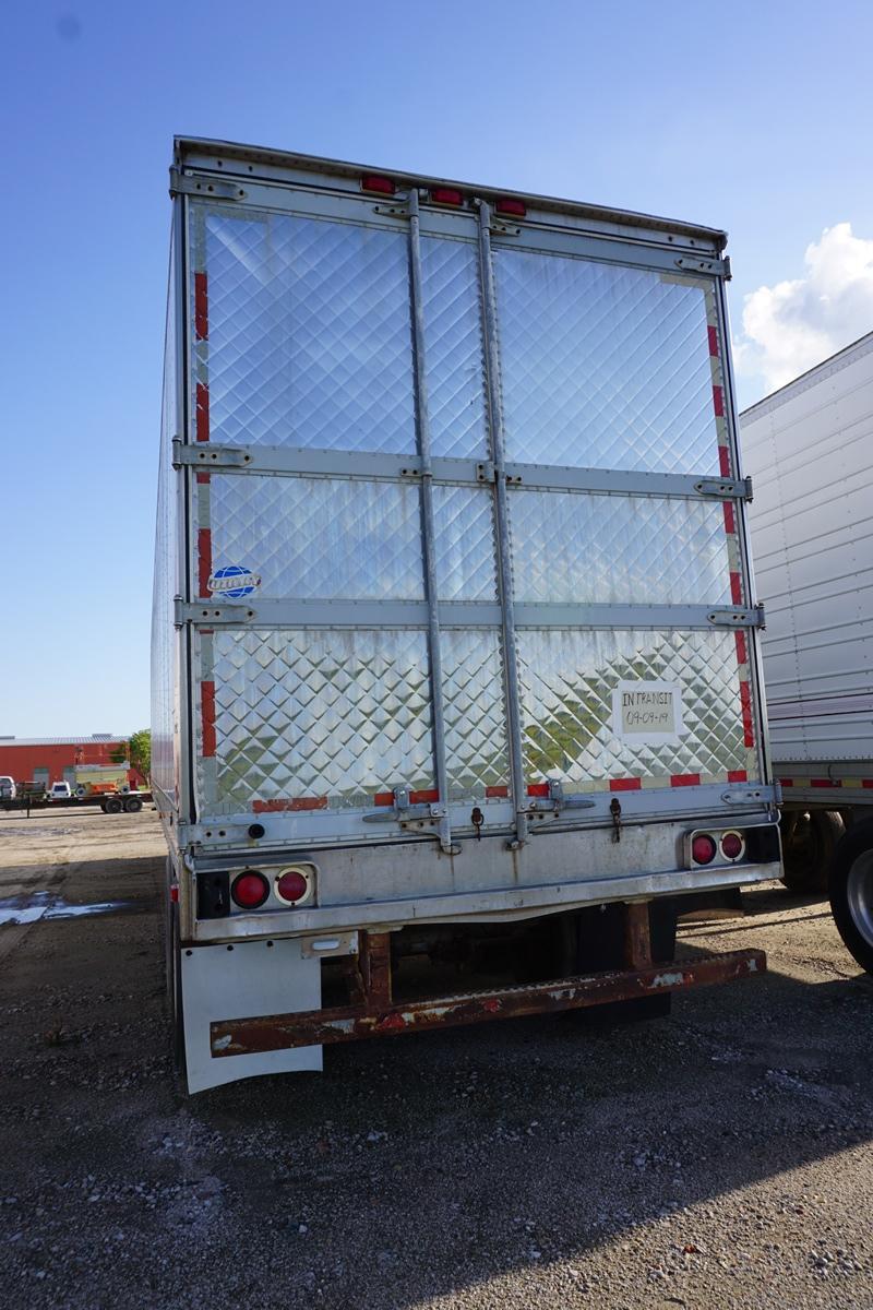 1996 Utility Model VS2R Tandem Axle Aluminum Van Trailer, VIN# 1UYVS2482TU786703, Air Ride Suspensio