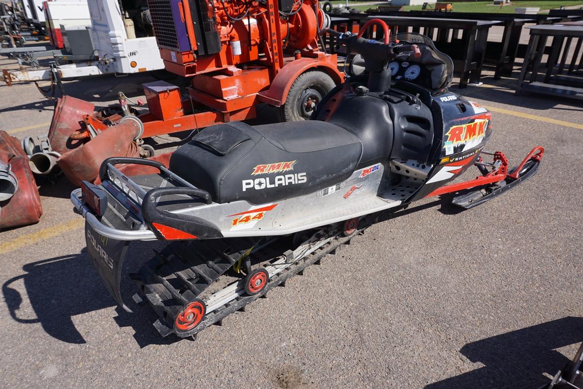 2008 Polaris Model RMK-800 Snowmobile, VIN# 4XANK8CS12B236649, Gas Engine, Edge RMK Front Ski Assemb