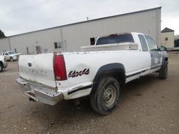 1995 GMC Extended Cab 4x4 Sierra 2500 Pickup, VIN 1GTGK29KXSE501945, 350 V8 Gas Engine, Automatic