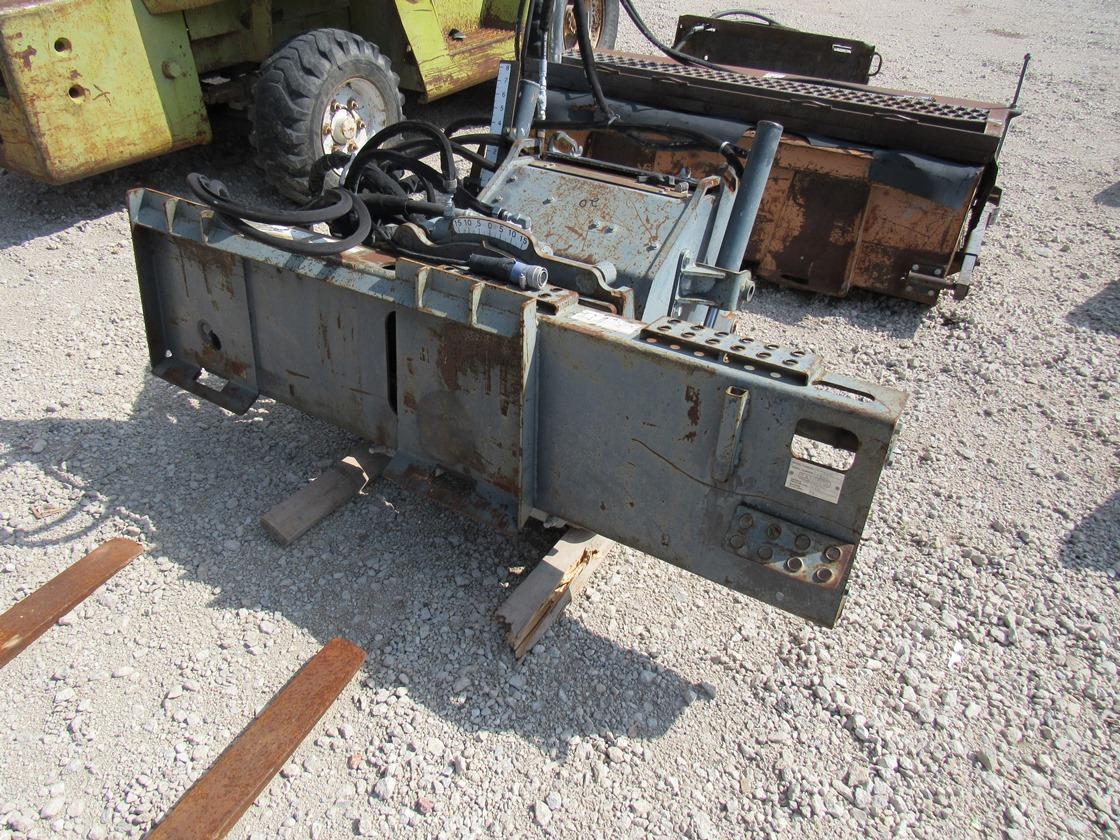 Zanetis Model PCP18-EHS Hydraulic Concrete Grinder Attachment for Skid Loaders, SN# 0708006, 5,000 p