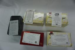 (5) Matchbox Collectibles 1:43 Scale Models New in Box with COA: '46 DeLaha