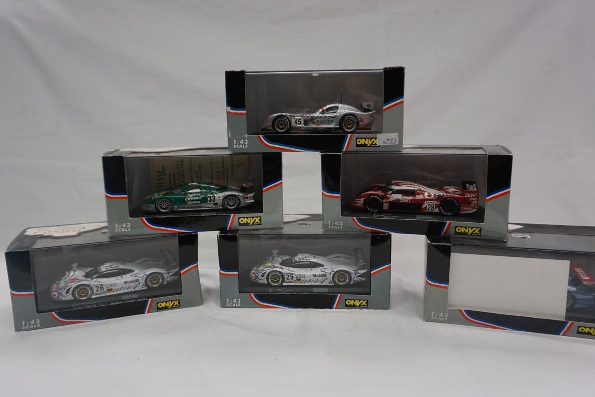 (6) Onyx Collection 1:43 Scale Models in Boxes: Le Mans Collection - Toyota