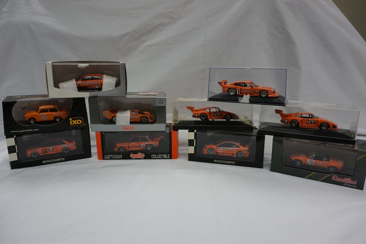 (10) Various Brand 1:43 Scale Models in Boxes (All Advertising Jagermeister