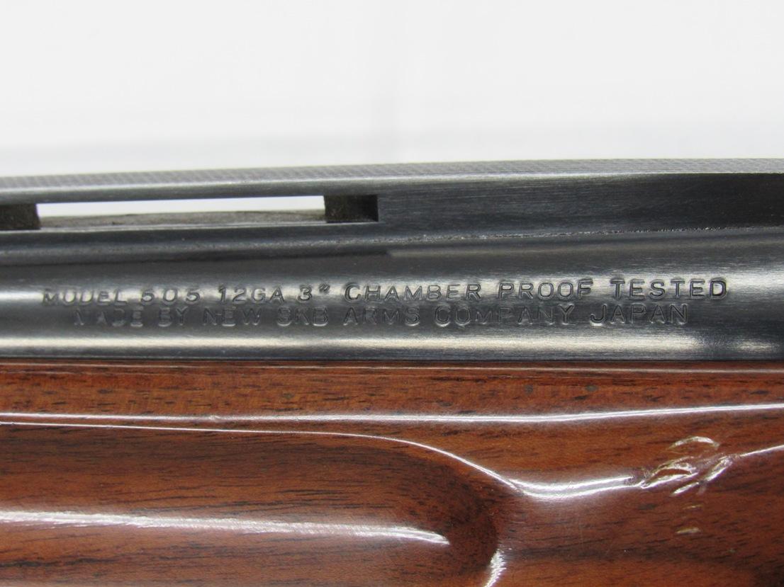 SKB Arms Model 505 Over Under Double Barrel Shotgun, SN# NS83701, 28" Barre