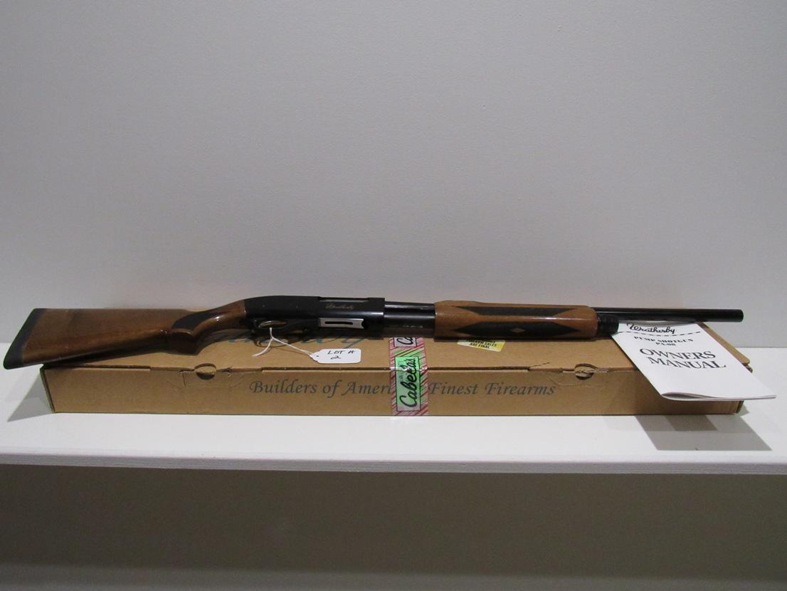 Weatherby Model PA-08 Compact Upland Pump Action Youth Shotgun, SN# TA01934