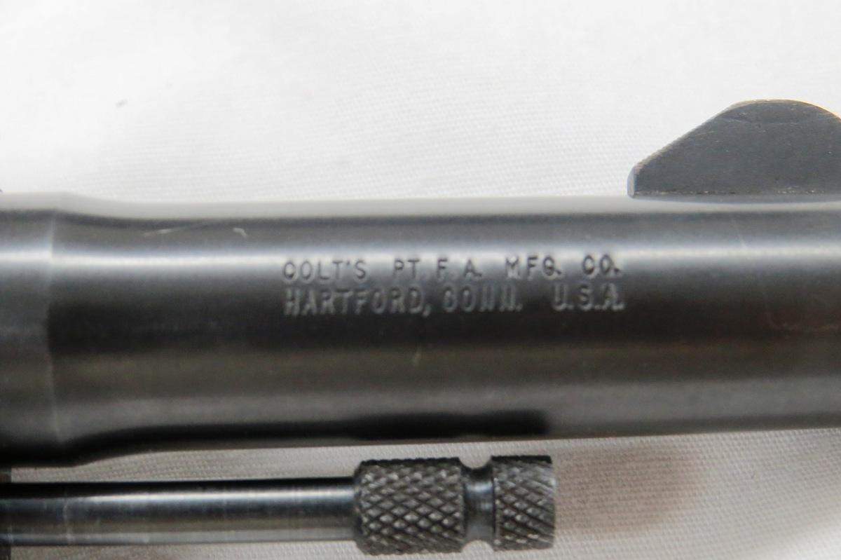 Colt Model New Police Cobra Revolver, SN# 248638LWK, .32 Smith & Wesson Long Caliber, 3" Barrel, Ori