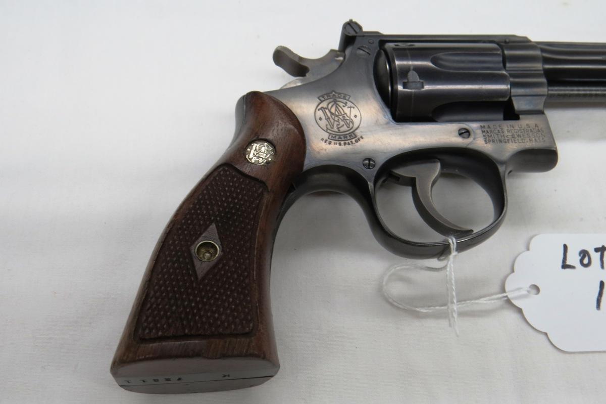 Smith & Wesson Model K22 Masterpiece (Mfg. 1949) Revolver, .22 Long Rifle Caliber, 6" Barrel, Origin