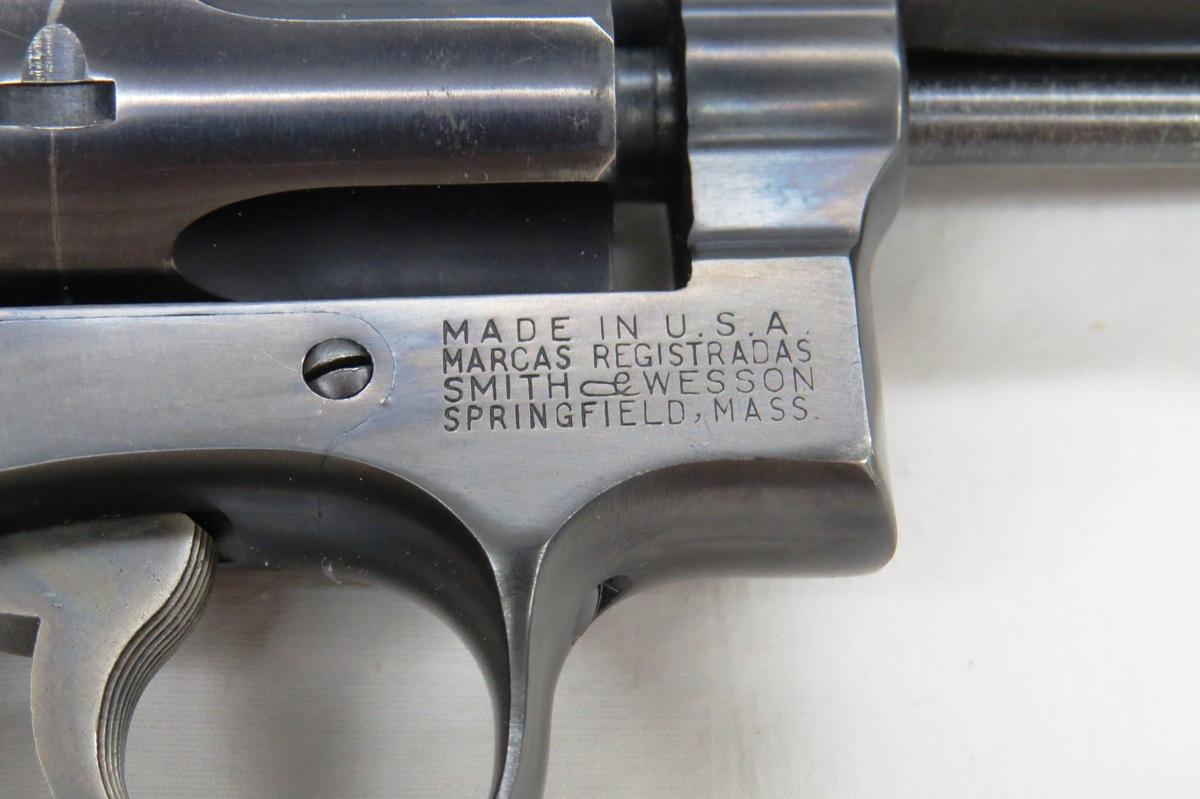 Smith & Wesson Model K22 Masterpiece (Mfg. 1949) Revolver, .22 Long Rifle Caliber, 6" Barrel, Origin