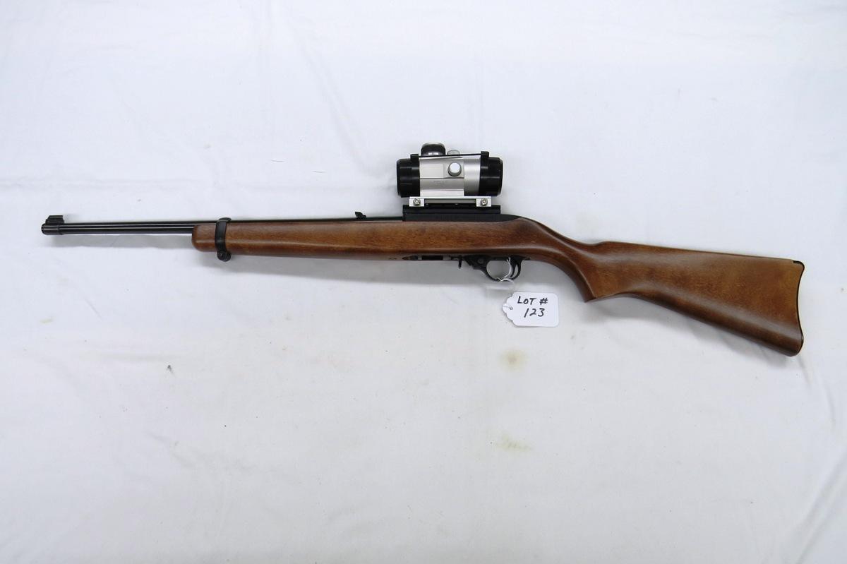 Ruger Model 10/22 Carbine Rifle, SN# 123-15727, .22 Long Rifle Caliber, Tasco Pro Point Scope, Cylin