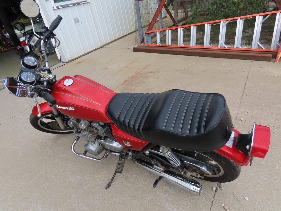 1979 Kawasaki Model K650 Motorcycle, VIN# KZ650D013771, Very Good Appearance, Ran 1 Year Ago.