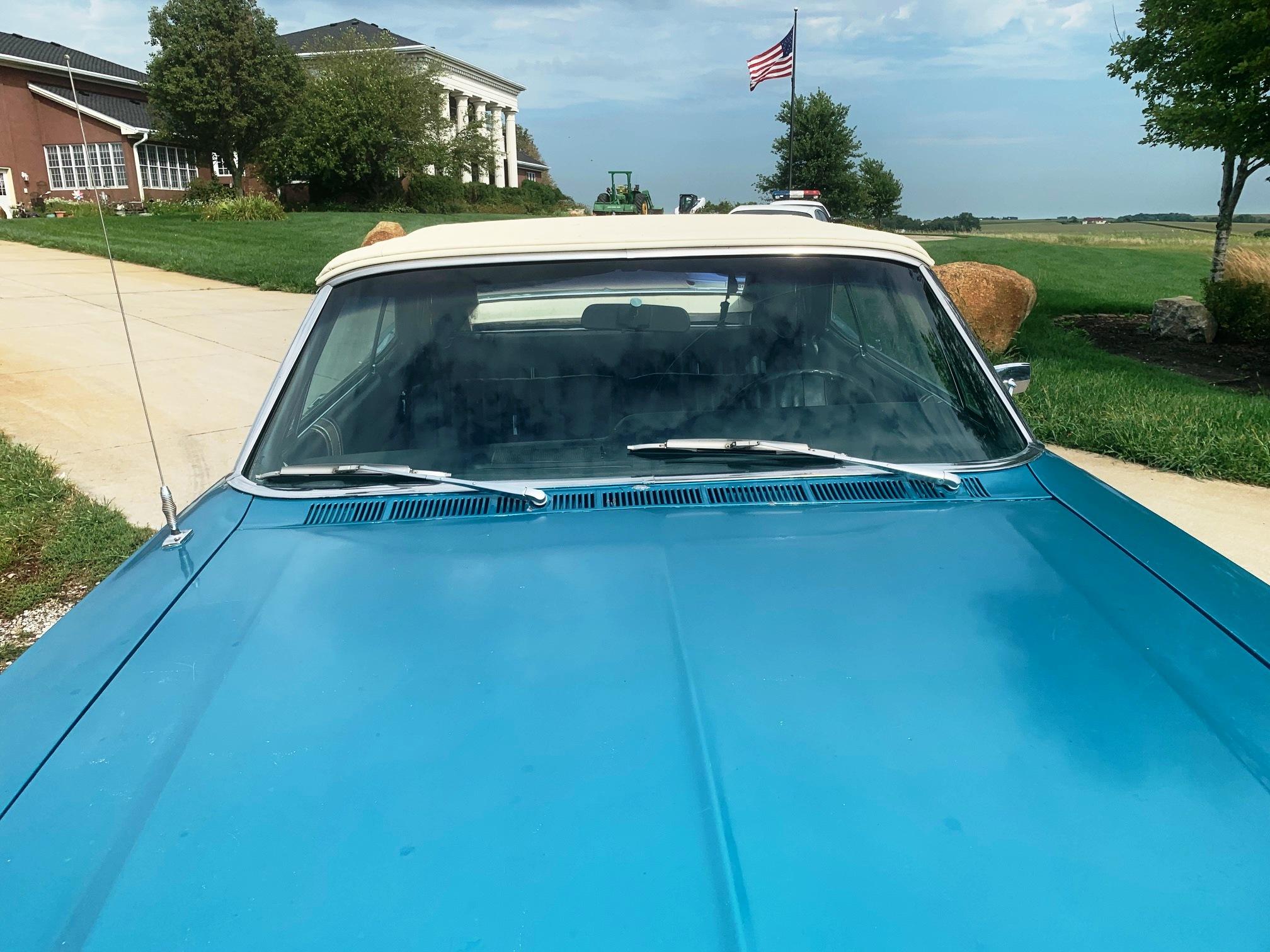 1968 Ford Galaxie 500 Convertible, VIN# 8W57F180906, 302 Cubic Inch V-8 Gas Engine, Automatic Transm